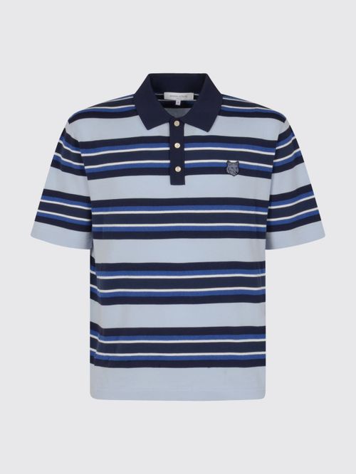 Polo Shirt MAISON KITSUNÉ Men color Ink
