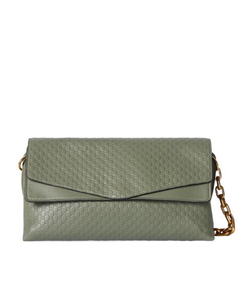 Large shoulder bag with chain