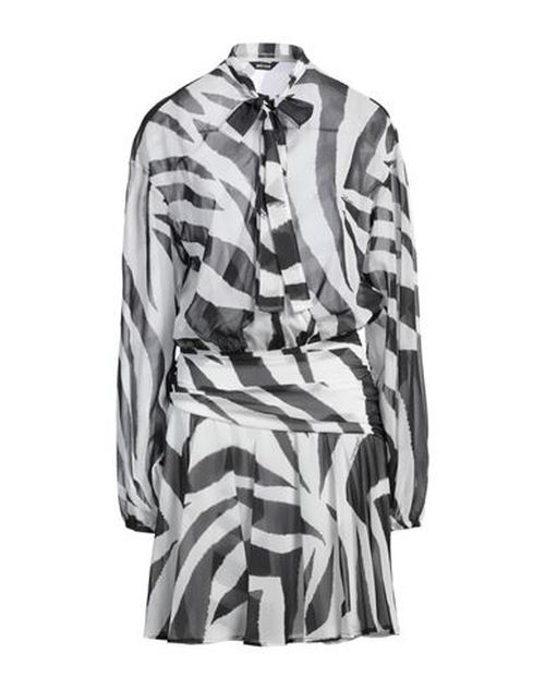 Just Cavalli Woman Midi dress White Size 2 Polyester