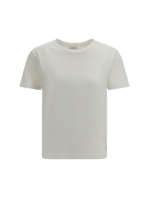 Monochromatic Logo T-Shirt — Beige