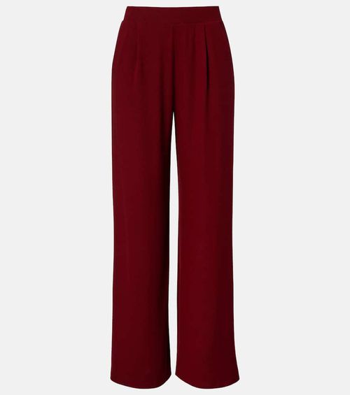 Lauren pleated jersey wide-leg pants
