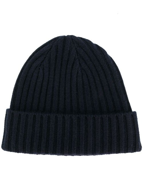 Chunky ribbed hat - Blue