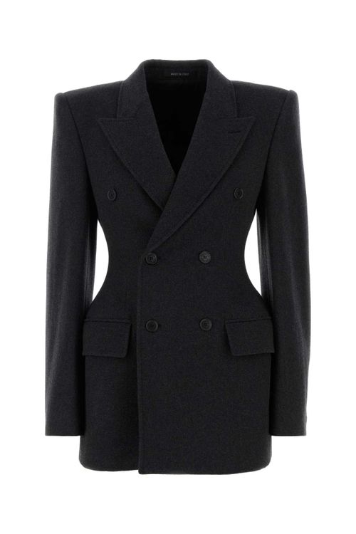 Hourglass Blazer — Gray