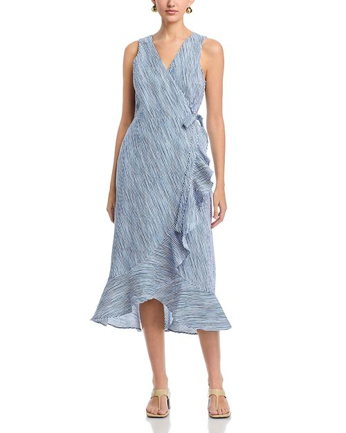 Coastal Shores Wrap Dress
