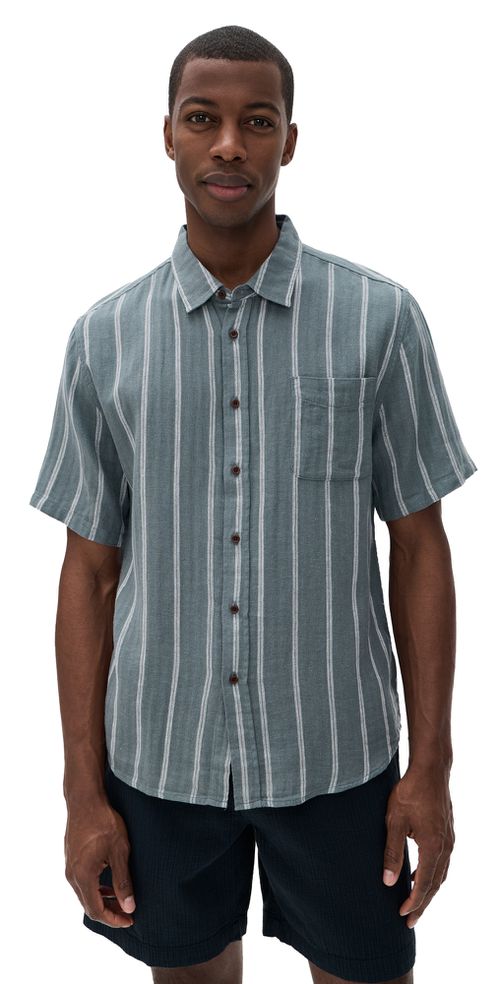 Alan Shirt Tempest Blue