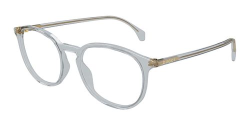 Gucci GG0551O 014 Men's Eyeglasses Grey Size 50 - Blue Light Block Available