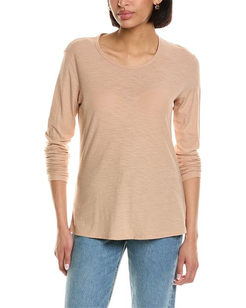 Crew Neck Long Sleeve T-Shirt