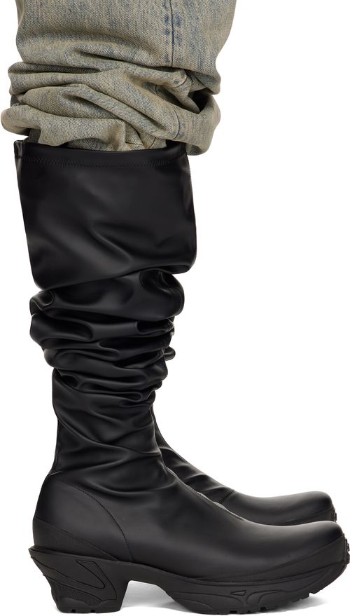 Untitlab Black Vertigo Legging Boots