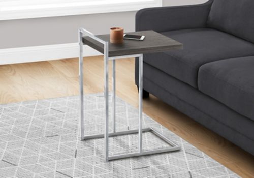 Monarch Specialties Contemporary 25 High C-Shape Accent Table