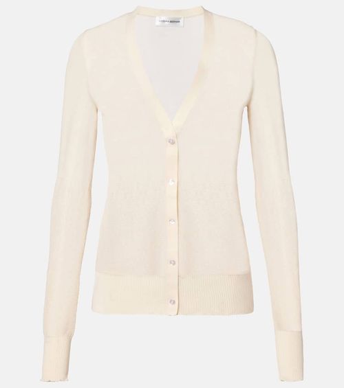 Cotton-blend cardigan
