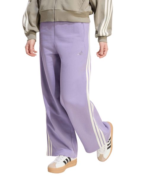 Women's 3-Stripes Wide Pants - Magic Lilac