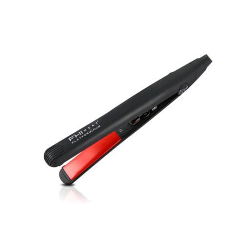 "Platform Plus Curve Ceramic Pro Styler Flat Iron 1"" - Black"