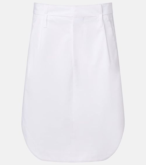Cotton cargo skirt