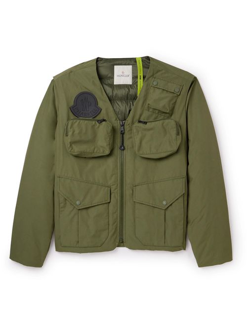 Pharrell Williams Convertible Cotton-Blend Shell Down Jacket
