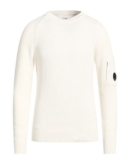 C. p. Company Man Sweater White Size 42 Cotton