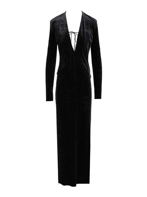 Lara Velvet Maxi Dress