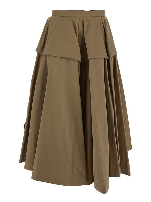 Compact Cotton Skirt