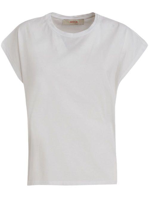 Rear-tie t-shirt - White