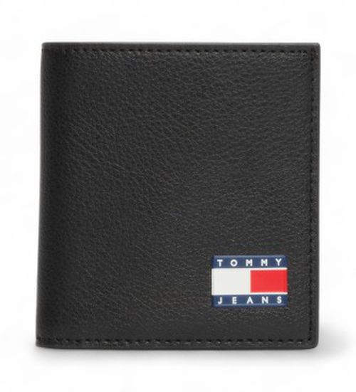 Tommy Hilfiger for man. AM0AM13372 Heritage Slim Leather Wallet black (OSFA), Casual
