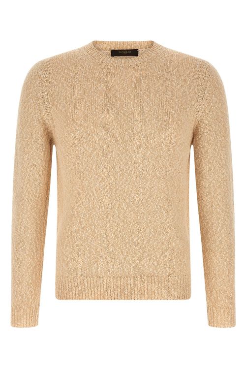 Two-Tone Yarn Sweater