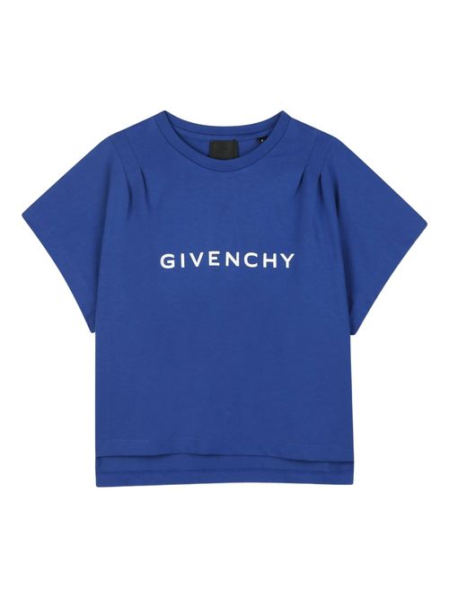 Kids' Front Logo Tee with Round Neck