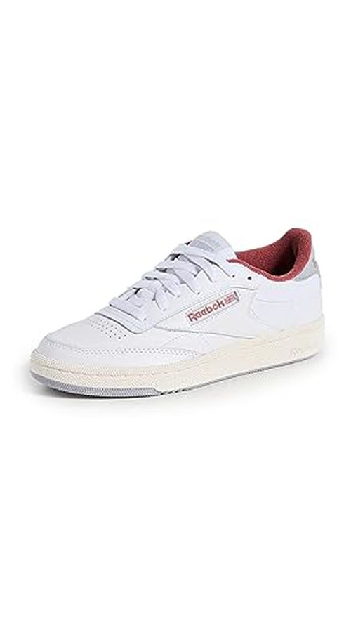 Reebok Women's Club C 85 Sneaker, White/Light Grey, 8