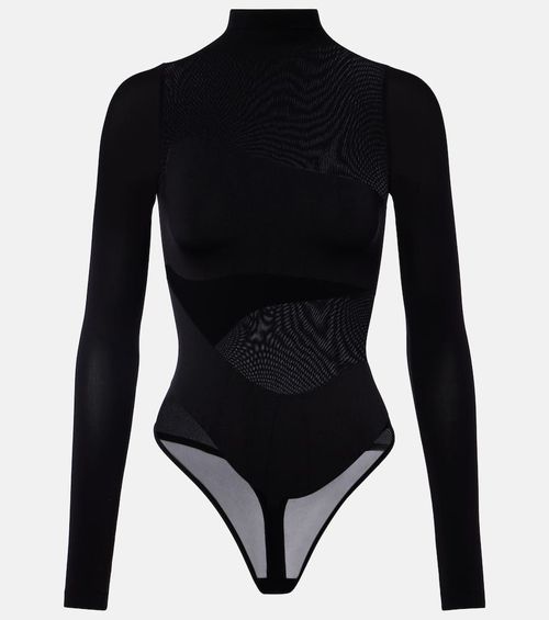 Shade paneled bodysuit