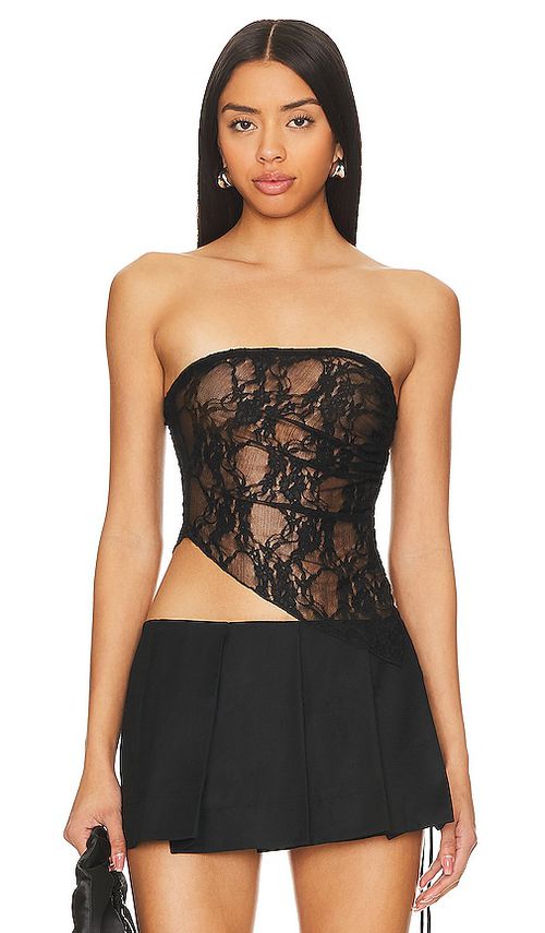 Superdown Lucy Top in Black. -  XL also in