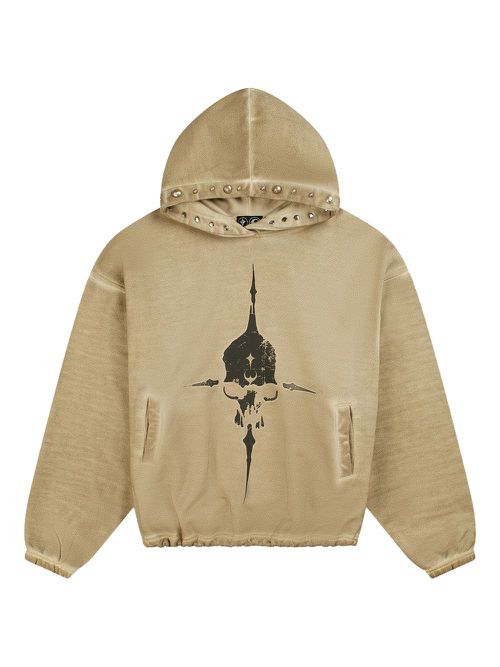 Peace Stud hoodie - Neutrals