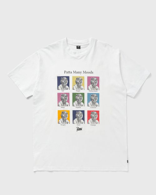 Many Moods Tee white male Shortsleeves now available at BSTN