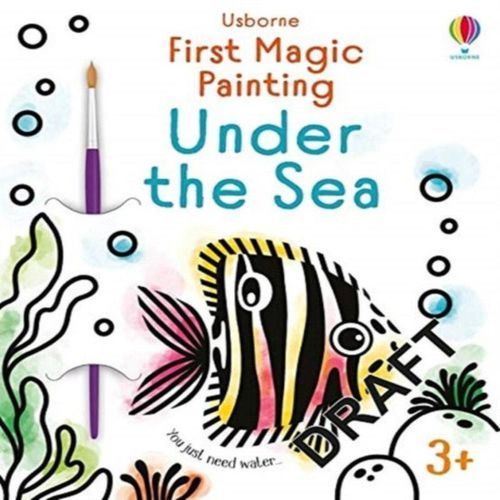 First Magic Painting Under the Sea Book