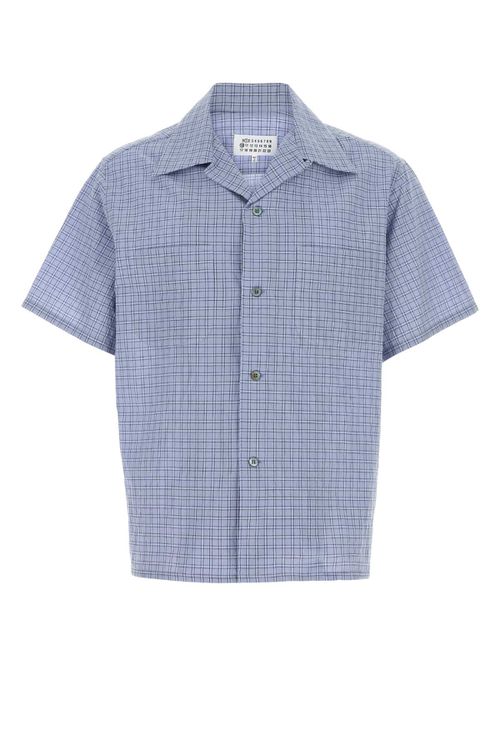 Embroidered Stretch Cotton Shirt