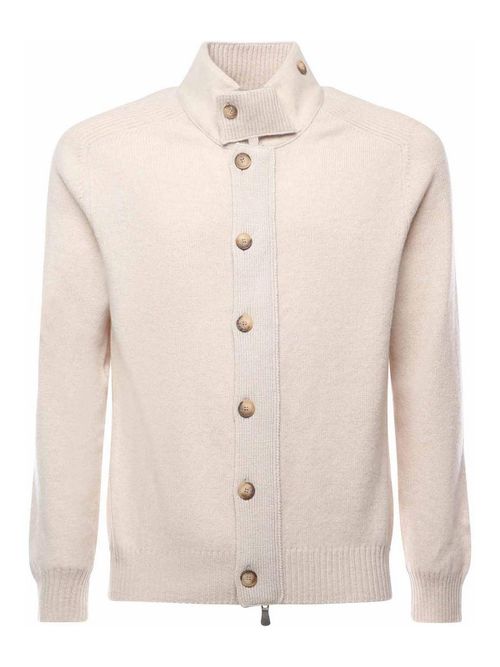 Virgin Wool Cardigan Jacket