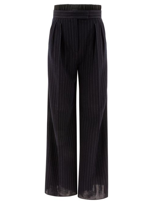 "Piroghe" Pinstriped Trousers