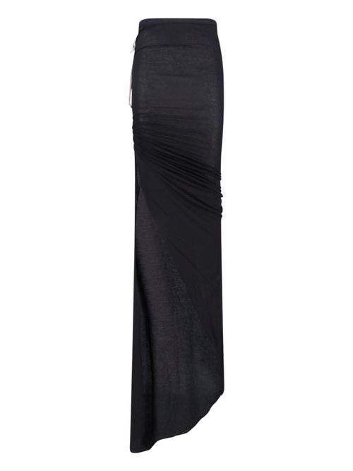Draped Maxi Skirt