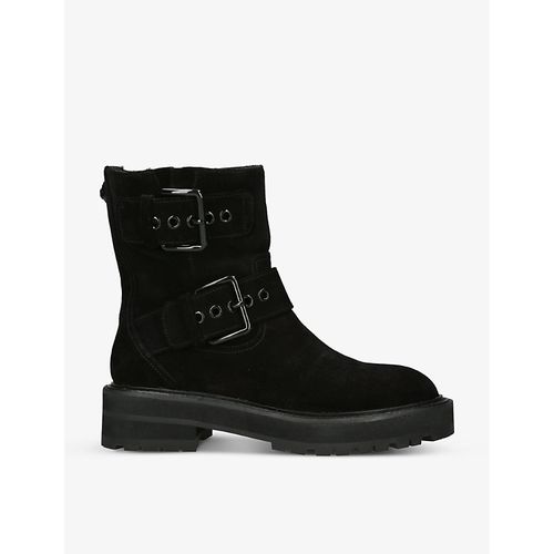 Kurt Geiger London | Mens Tan Viper Hiker Brand-tab Leather  display picture 2