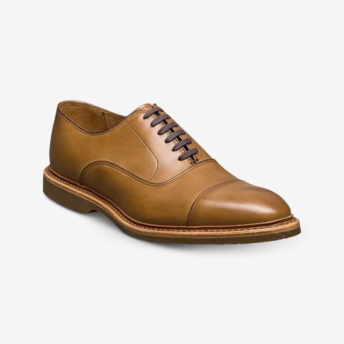 Park Avenue Verse Cap-toe Oxford Dress Shoe in Walnut Leather