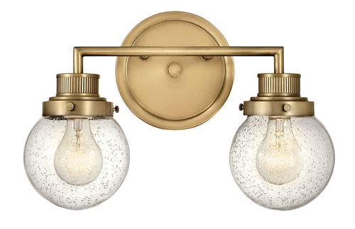 Heritage Brass LED Bath from the Poppy Collection