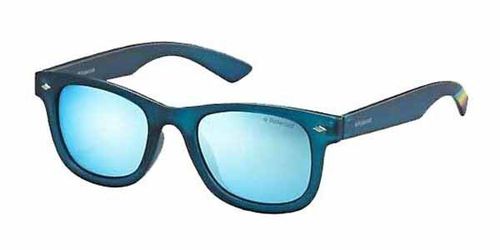Polaroid PLD 8009/N Kids Polarized UJO/JY Kids' Sunglasses Blue Size 45