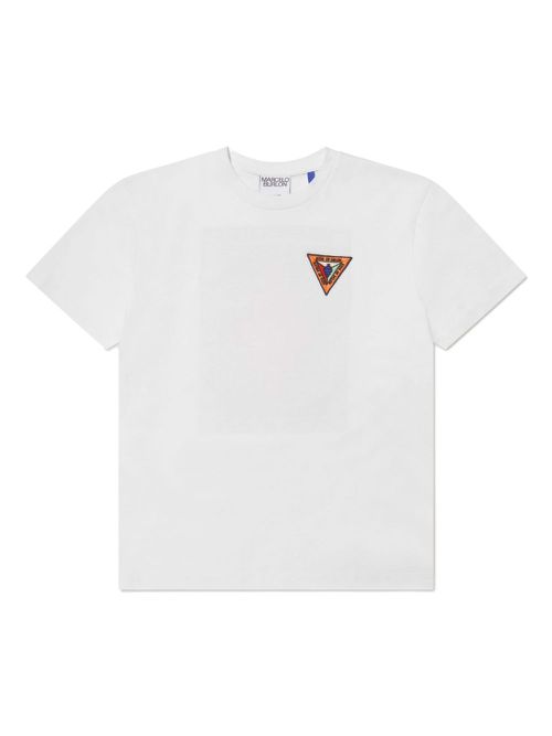 Graphic-print cotton T-shirt - White