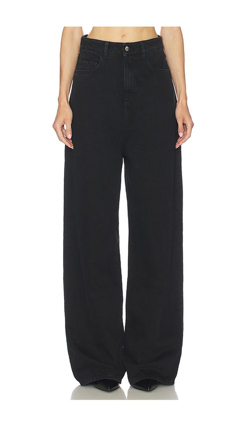 Icon Denim JAMBES LARGES COCO en Black. 32. Also , 24, 25, 26, 27, 28, 29