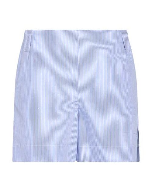 Woman Shorts & Bermuda Shorts Blue Size S Cotton