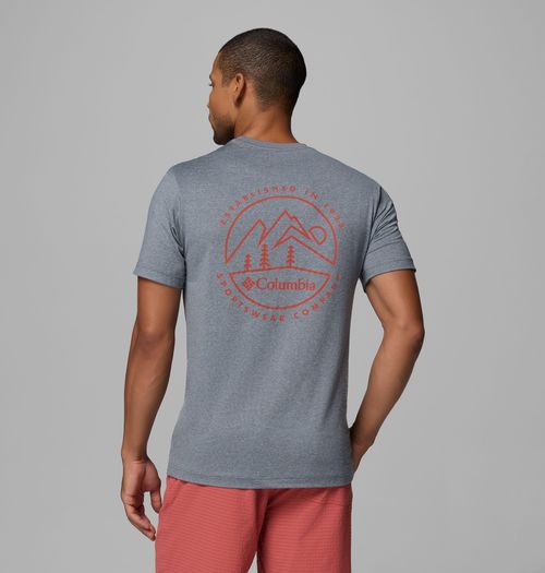 Men's Parsons Point Short Sleeve Back Graphic T-Shirt-