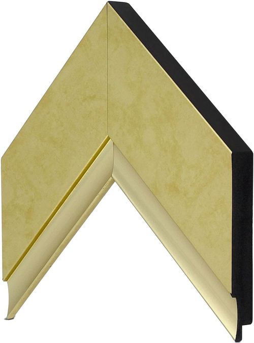"Samsung The Frame (2021-2022) 65"" Deco Frame In Contemporary Gold"