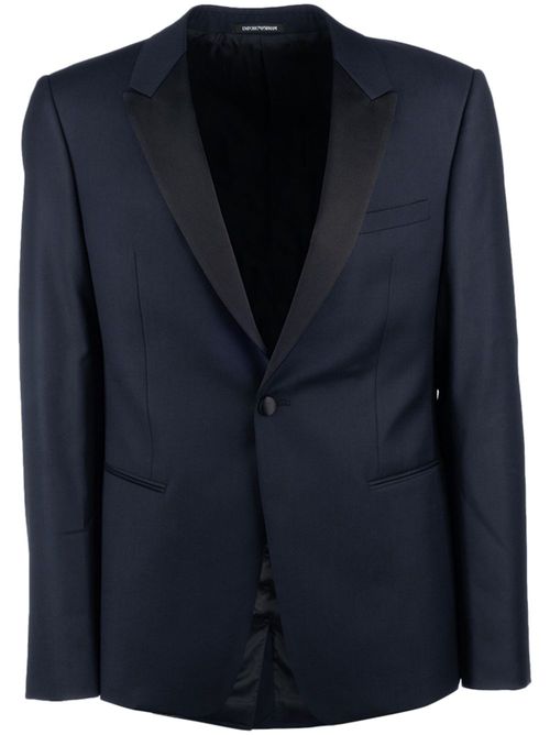 Virgin wool blazer - Blue