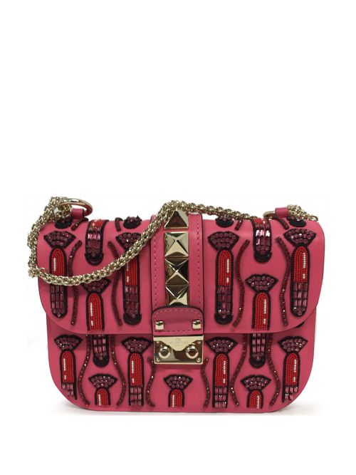 Glam Lock shoulder bag - Pink