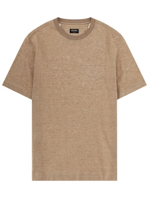 Linen Essential T-Shirt for Men - SS26