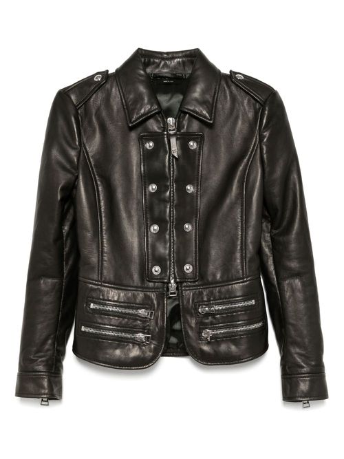 TOM FORD leather jacket - Black