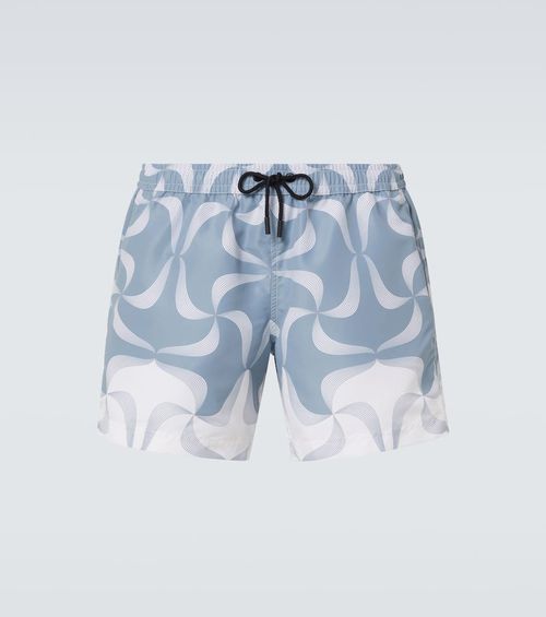 Mantra printed swim trunks