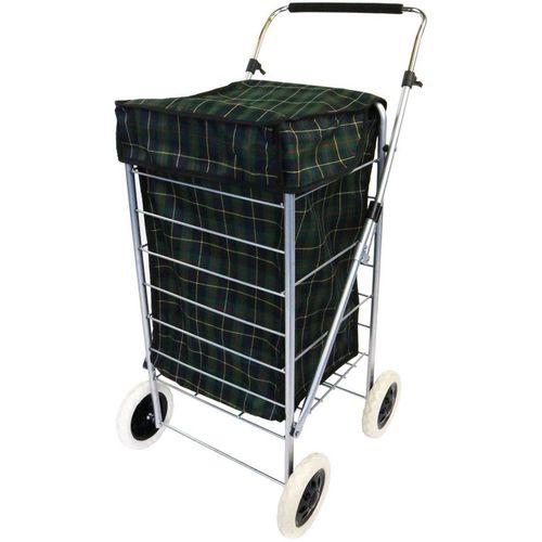 4 Wheel Folding Shopping Trolley Bag
